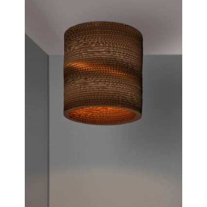 Ledvance - Plafondlamp DECOR CARDBOARD 1xE27/15W/230V diameter 25 cm