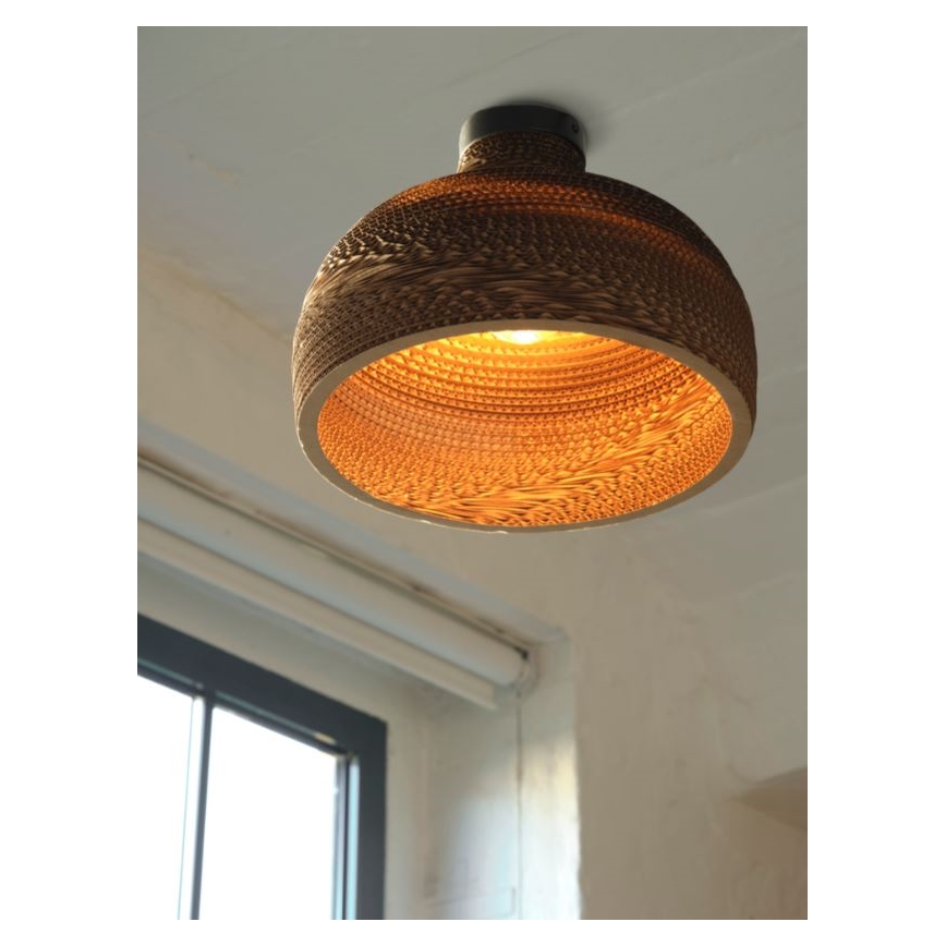 Ledvance - Plafondlamp DECOR CARDBOARD 1xE27/15W/230V diameter 36 cm