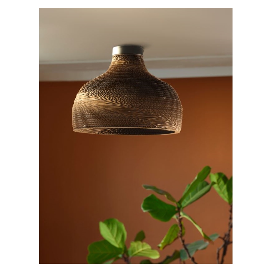 Ledvance - Plafondlamp DECOR CARDBOARD 1xE27/15W/230V diameter 36 cm