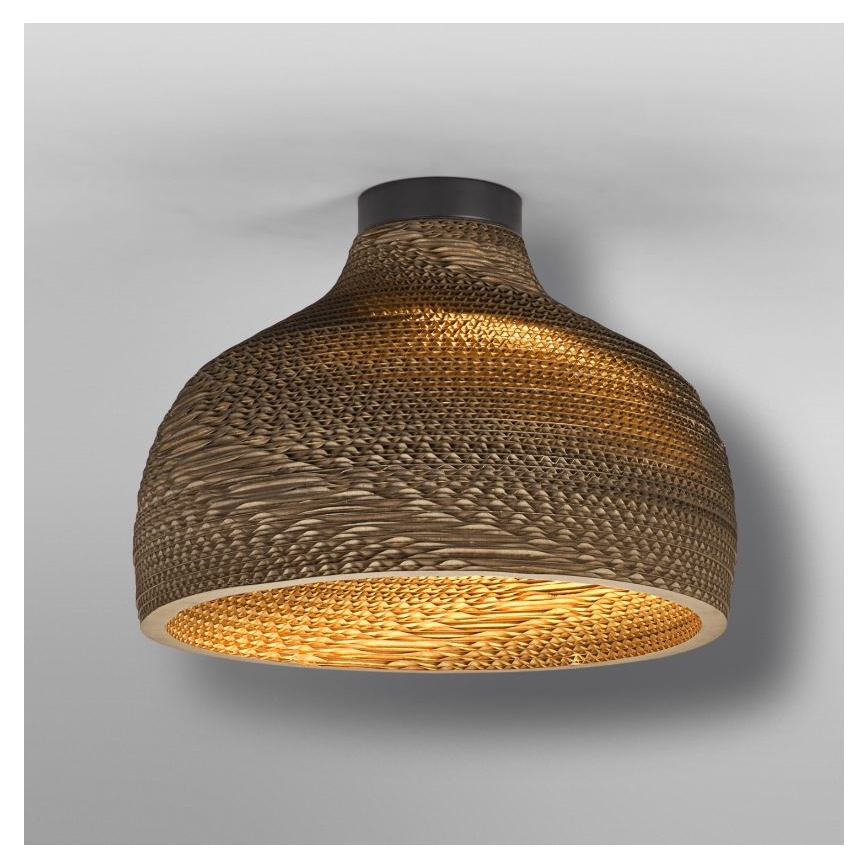 Ledvance - Plafondlamp DECOR CARDBOARD 1xE27/15W/230V diameter 36 cm