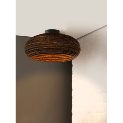Ledvance - Plafondlamp DECOR CARDBOARD 1xE27/15W/230V diameter 40 cm