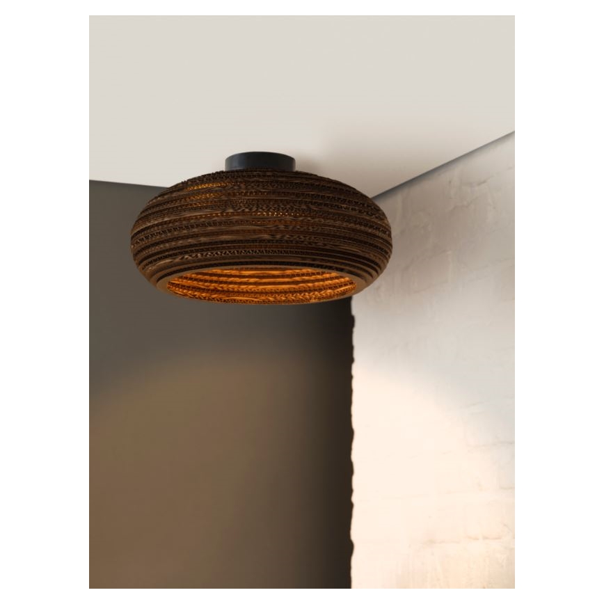 Ledvance - Plafondlamp DECOR CARDBOARD 1xE27/15W/230V diameter 40 cm