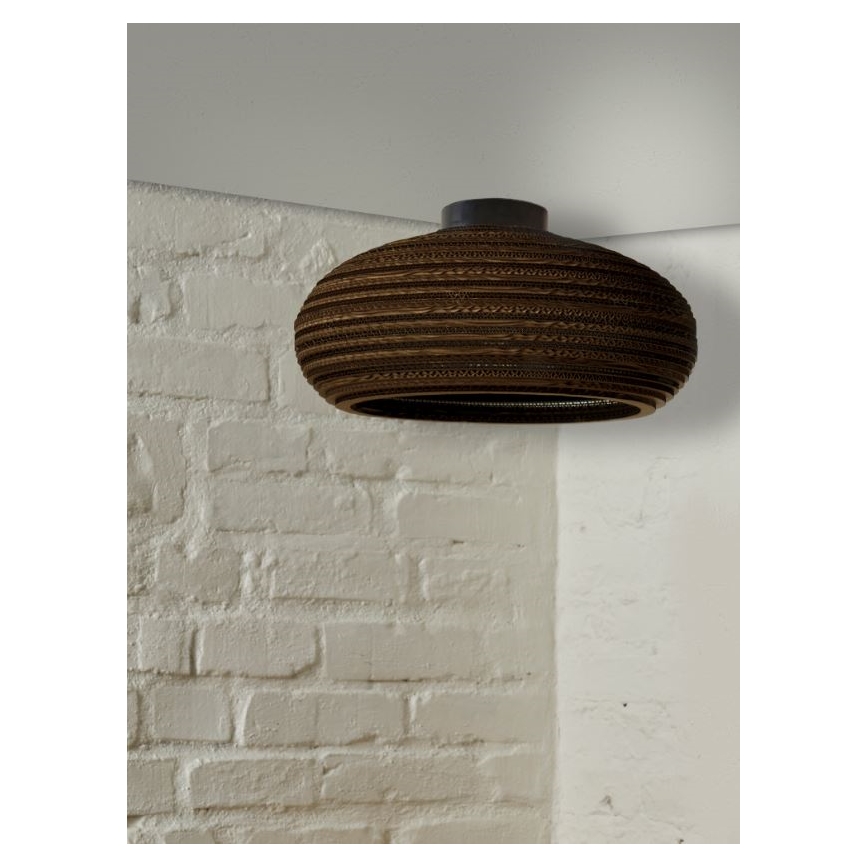 Ledvance - Plafondlamp DECOR CARDBOARD 1xE27/15W/230V diameter 40 cm