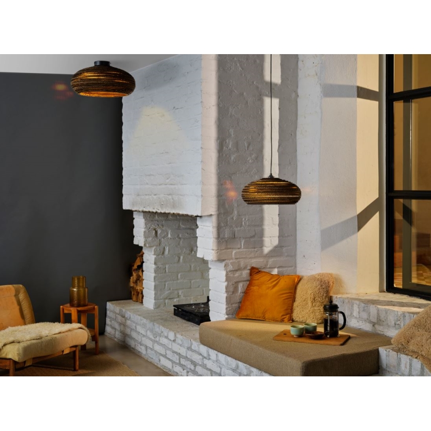 Ledvance - Plafondlamp DECOR CARDBOARD 1xE27/15W/230V diameter 40 cm