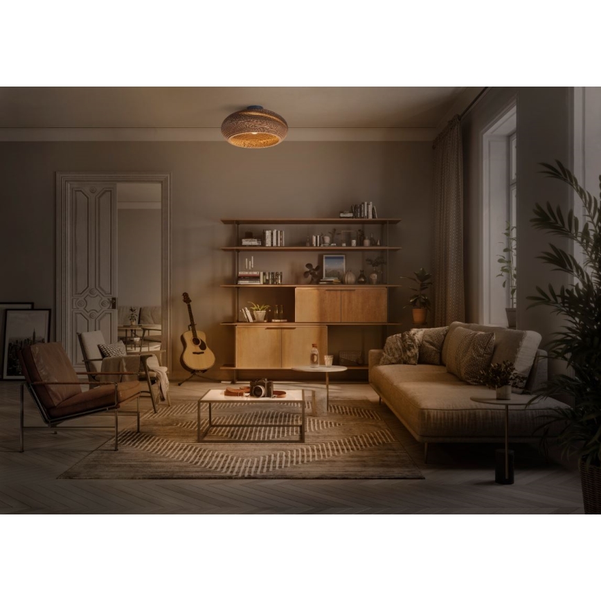 Ledvance - Plafondlamp DECOR CARDBOARD 1xE27/15W/230V diameter 40 cm