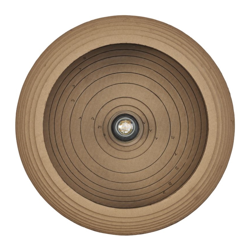 Ledvance - Plafondlamp DECOR CARDBOARD 1xE27/15W/230V diameter 40 cm