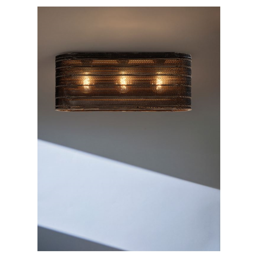 Ledvance - Plafondlamp DECOR CARDBOARD 3xE27/15W/230V