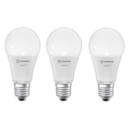 Ledvance - Set 3x LED lamp dimbaar en Wi-Fi SMART+ E27 / 9,5W / 230V 2.700K