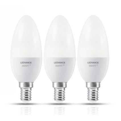 Ledvance - SET 3x LED Lampen dimbaar SMART + E14 / 5W / 230V 2700K-6500K Wi-Fi