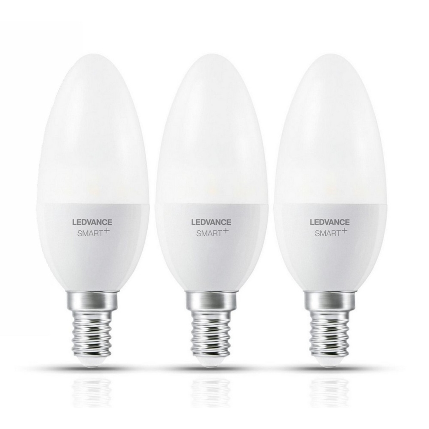 Ledvance - SET 3x LED Lamp dimbaar SMART + E14 / 5W / 230V 2700K Wi-Fi