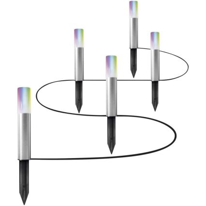 Ledvance - Set 5x LED RGB Buitenlamp SMART + MINI 5xLED / 5,7W / 230V IP65 Wi-Fi