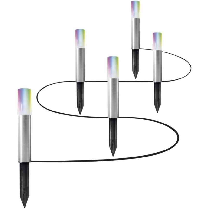 Ledvance - Set 5x LED RGB Buitenlamp SMART + MINI 5xLED / 5,7W / 230V IP65 Wi-Fi