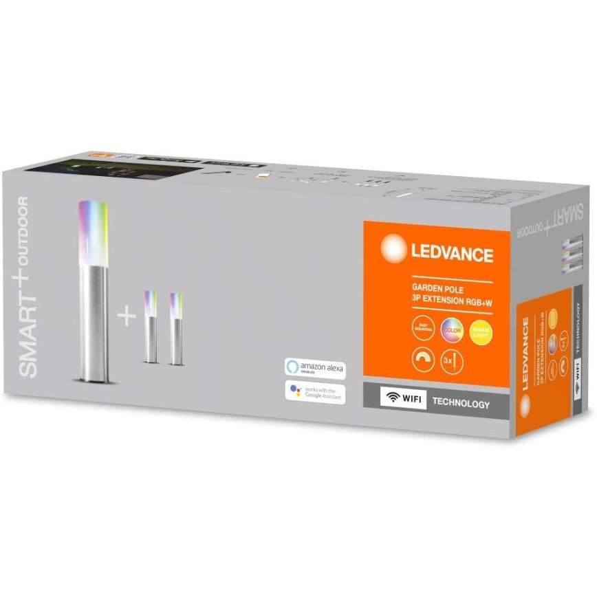 Ledvance - SET van 3x LED RGBW uitbreidingsset voor buitenlamp SMART+ MINI 3xLED/3,1W/230V IP65 Wi-Fi