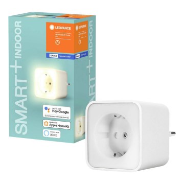 Ledvance - Slim LED Stopcontact met Verlichting SMART+ PLUG 3680W