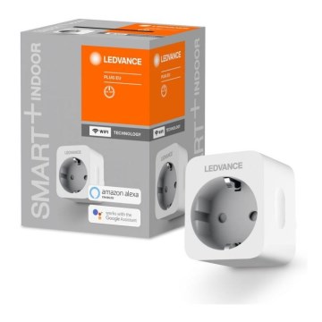 Ledvance - Slim stopcontact SCHUKO SMART+ EU Wi-Fi