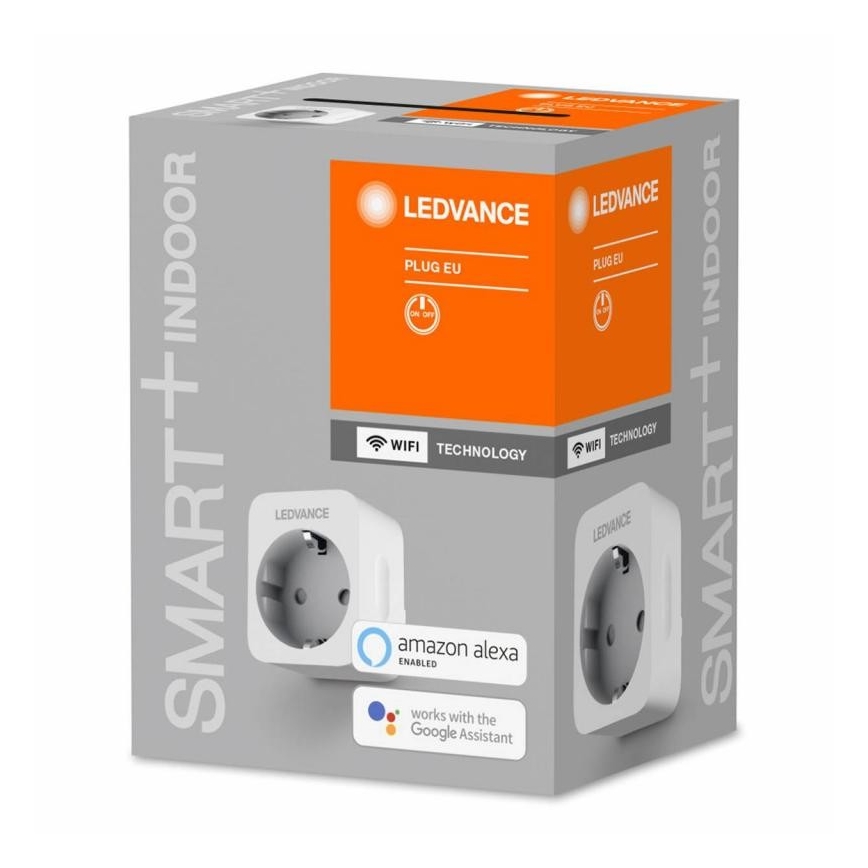 Ledvance - Slim stopcontact SCHUKO SMART+ EU Wi-Fi