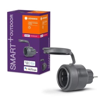Ledvance - Slimme buitenstekker SMART+ PLUG 3680W IP44 SCHUKO