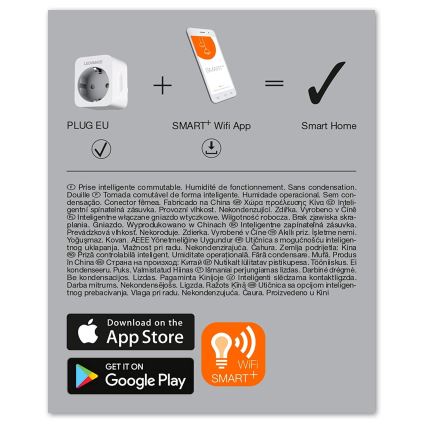 Ledvance - Slimme stekker SMART + EU Wifi