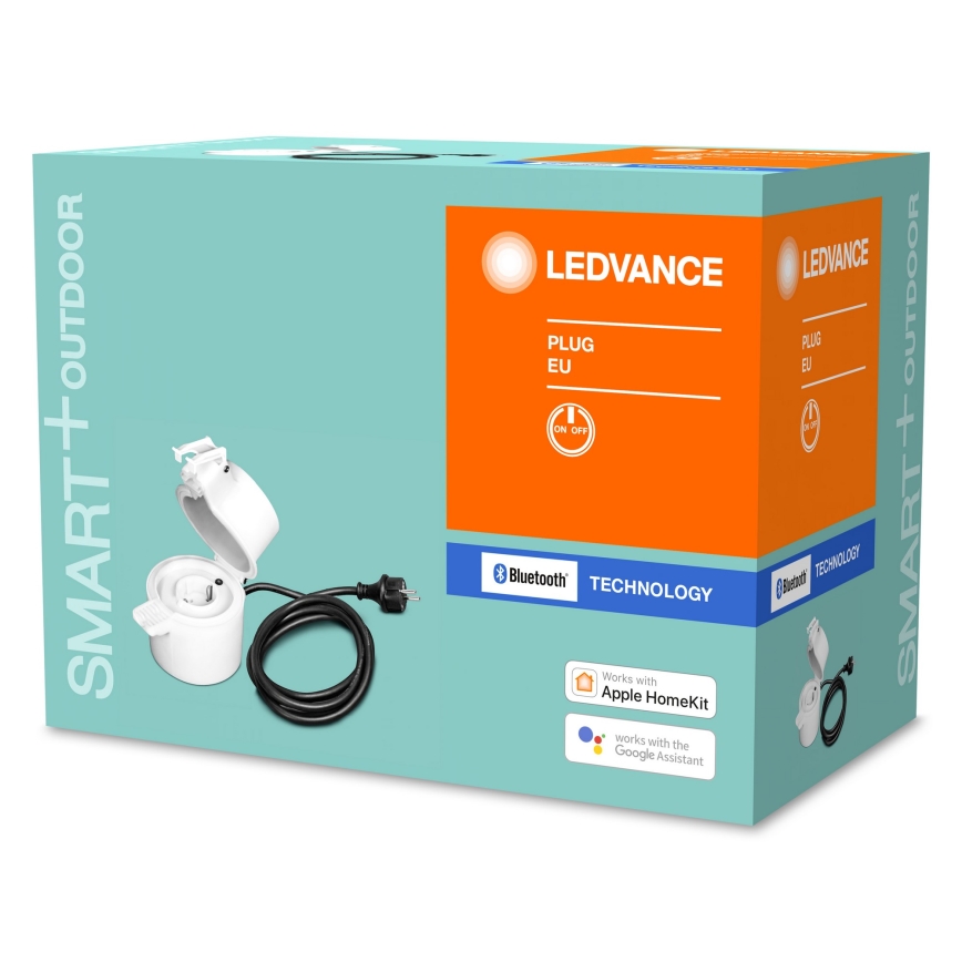 Ledvance - Slimme Stekker voor Buiten SMART+ PLUG 3680W IP44