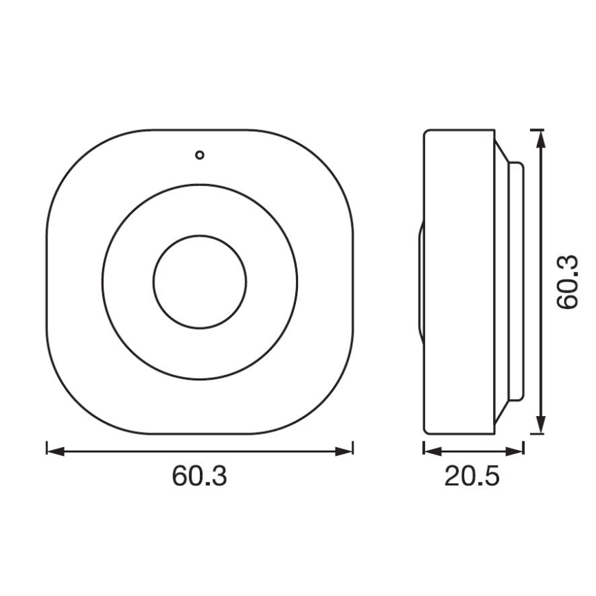 Ledvance - Smart bewegingssensor SMART+ 3,7V Wi-fi