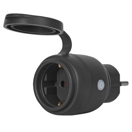Ledvance - Smart buitenshuis stopcontact SMART+ 3680W/230V/Type F/SCHUKO 16A IP44 zwart