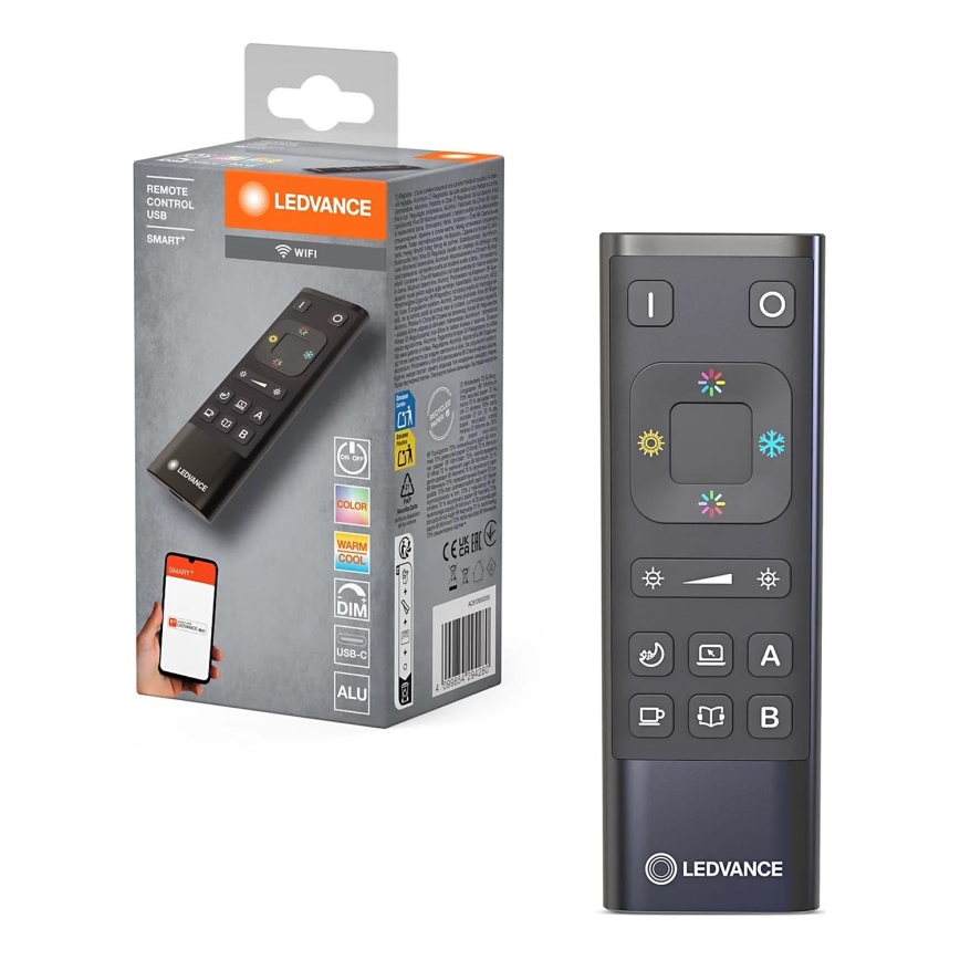 Ledvance - SMART+ Wi-Fi afstandsbediening 6600 mAh zwart