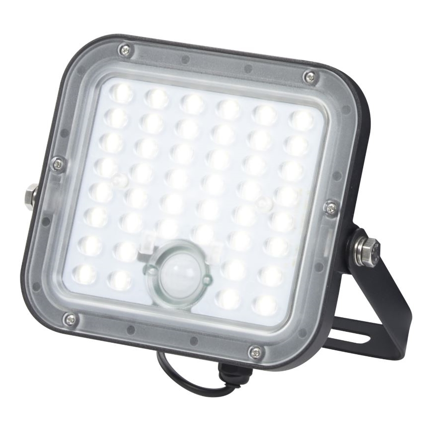 Ledvance - LED Dimbaar zonne- Schijnwerper met sensor FLOOD SPLIT LED/10W/7,4V IP65 + afstandsbediening