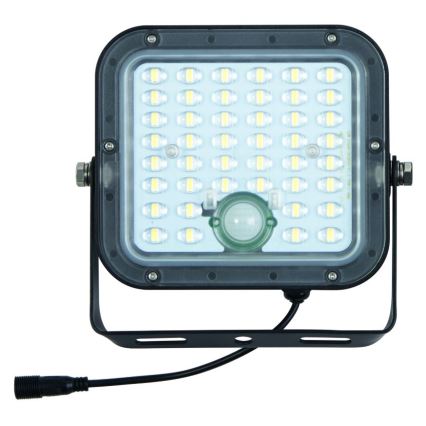 Ledvance - LED Dimbaar zonne- Schijnwerper met sensor FLOOD SPLIT LED/10W/7,4V IP65 + afstandsbediening