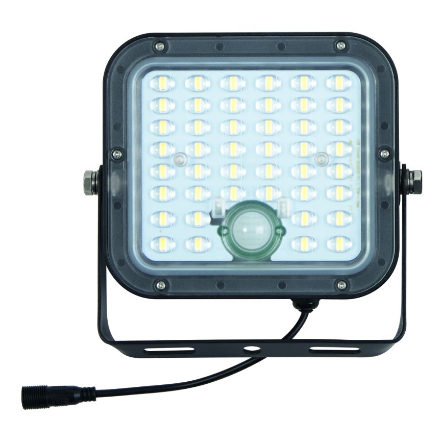 Ledvance - LED Dimbaar zonne- Schijnwerper met sensor FLOOD SPLIT LED/10W/7,4V IP65 + afstandsbediening