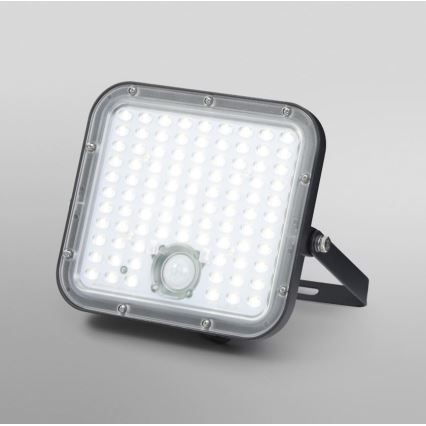 Ledvance - LED Dimbaar zonne- Schijnwerper met sensor FLOOD SPLIT LED/30W/6,4V IP65 + afstandsbediening