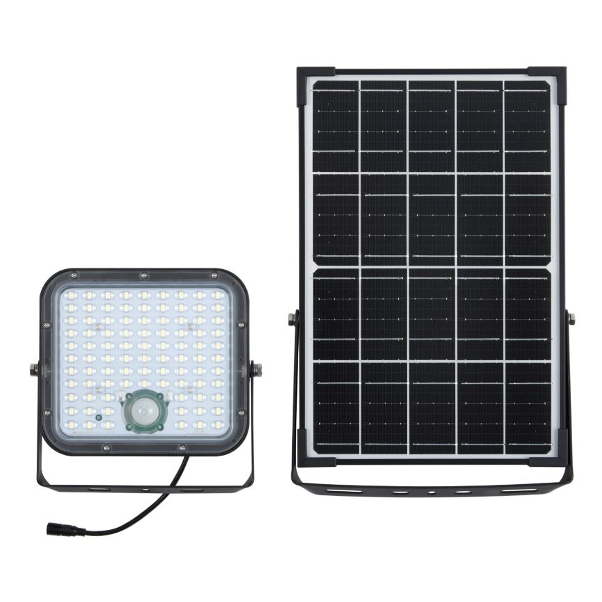 Ledvance - LED Dimbaar zonne- Schijnwerper met sensor FLOOD SPLIT LED/30W/6,4V IP65 + afstandsbediening