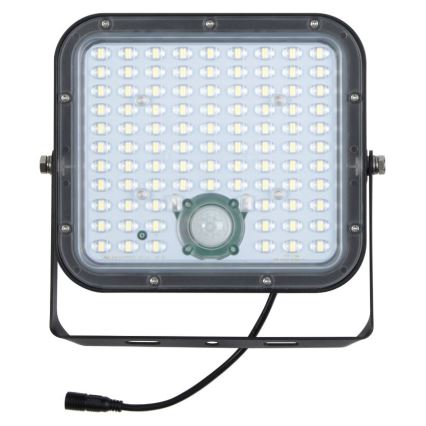 Ledvance - LED Dimbaar zonne- Schijnwerper met sensor FLOOD SPLIT LED/30W/6,4V IP65 + afstandsbediening