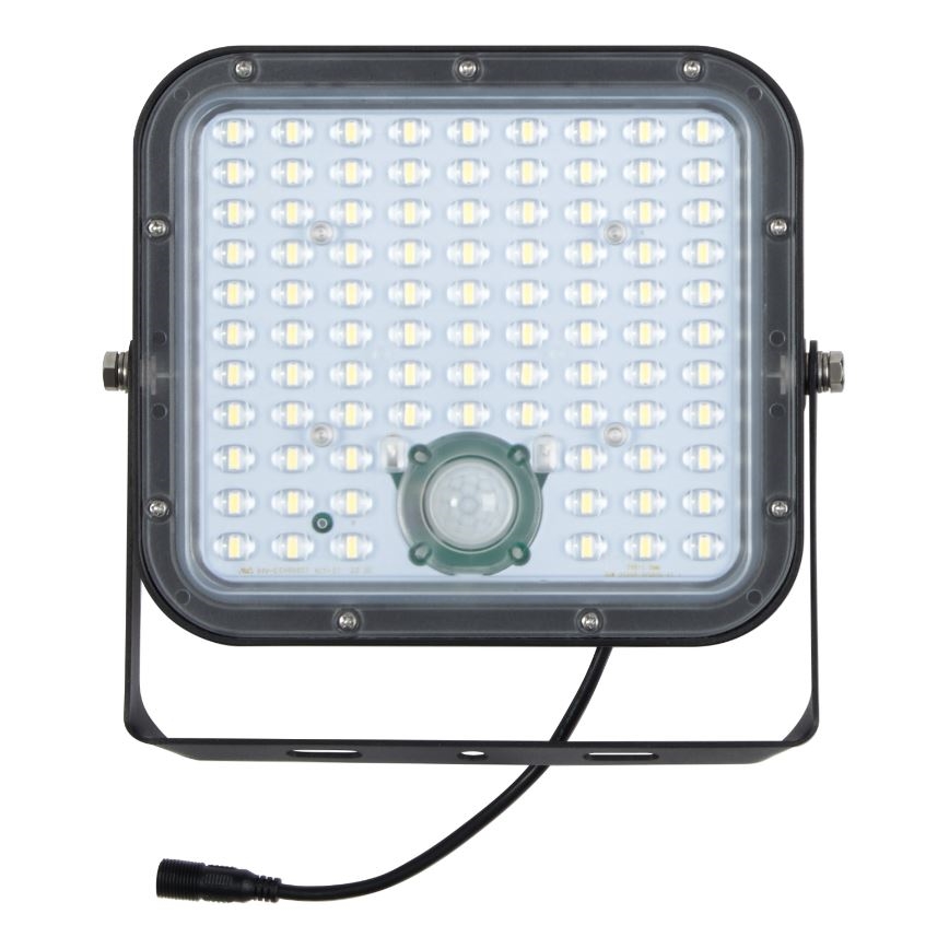 Ledvance - LED Dimbaar zonne- Schijnwerper met sensor FLOOD SPLIT LED/30W/6,4V IP65 + afstandsbediening