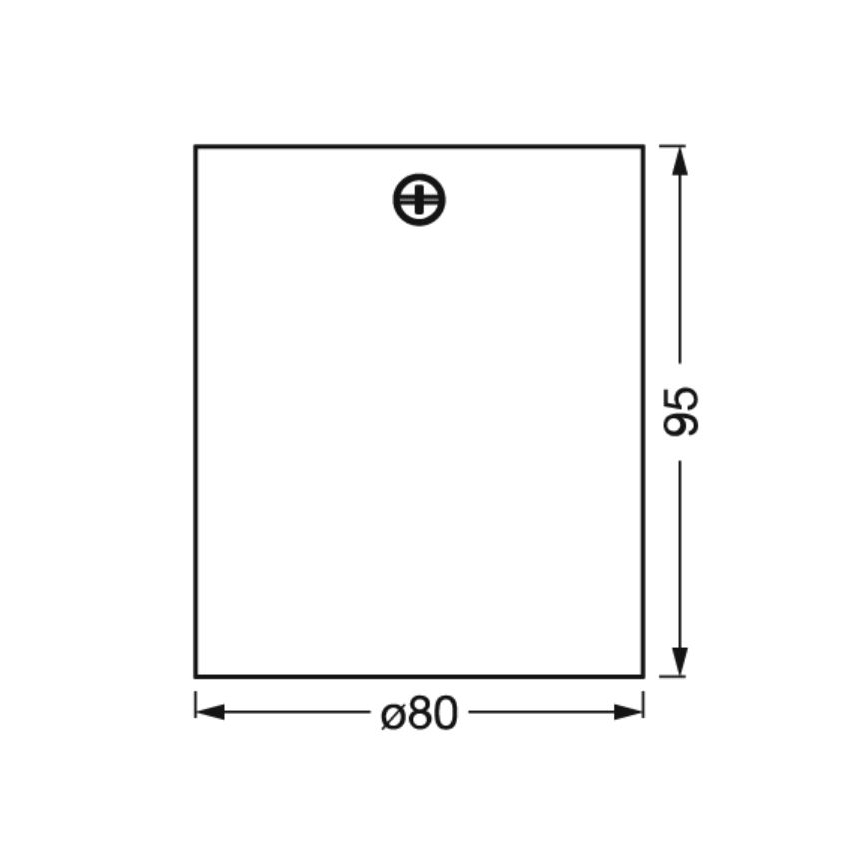 Ledvance - Spot SPOT 1xGU10/7W/230V zwart