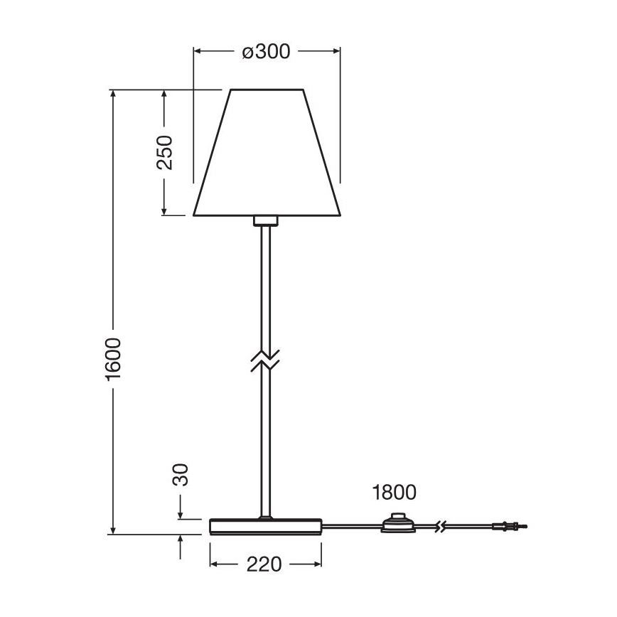 Ledvance - Staande Lamp DECOR RAFFIA 1xE27/15W/230V raffia bast