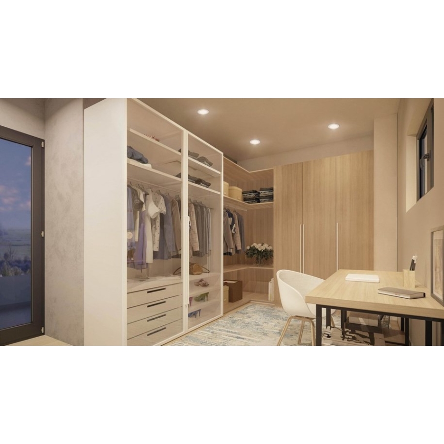 Ledvance - LED dimbare inbouwspot SUN@HOME LED/8W/230V 2200-5000K CRI 95 Wi-Fi