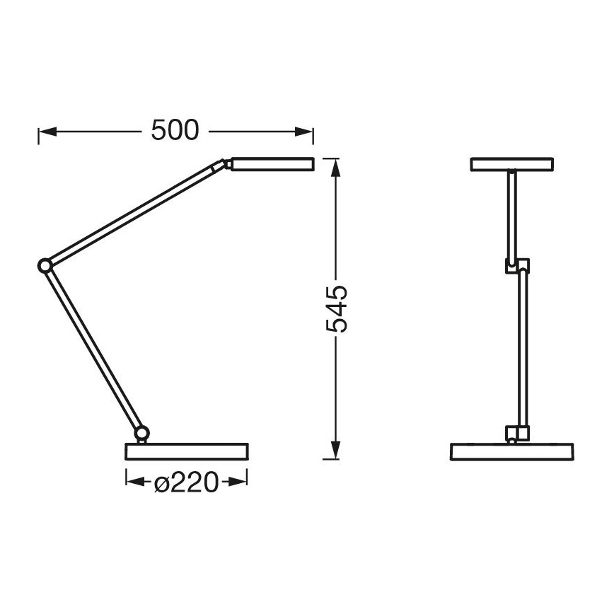 Ledvance - LED Dimbare Tafellamp SUN@HOME LED/15W/230V 2200-5000K CRI 95 Wi-Fi