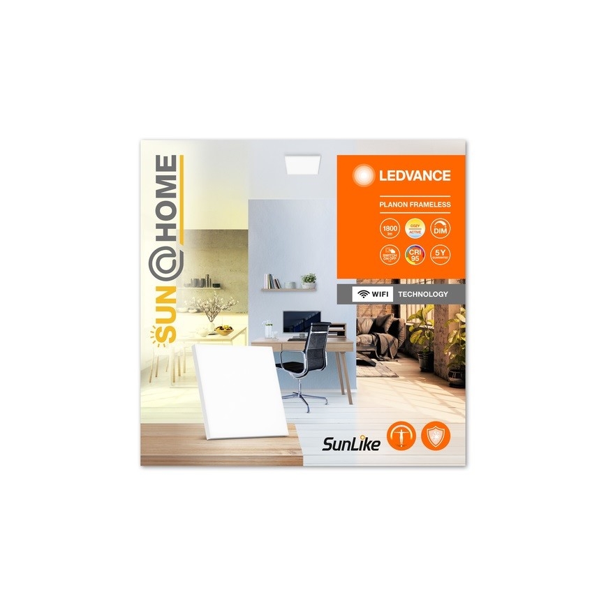 Ledvance - LED Dimbaar Plafondlamp SUN@HOME LED/20W/230V 2200-5000K CRI 95 Wi-Fi