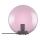 Ledvance - Tafel Lamp BUBBLE 1xE27/40W/230V roze