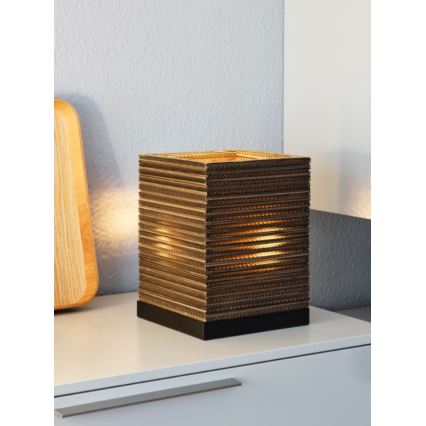 Ledvance - Tafellamp DECOR CARDBOARD 1xE27/15W/230V 20x20 cm