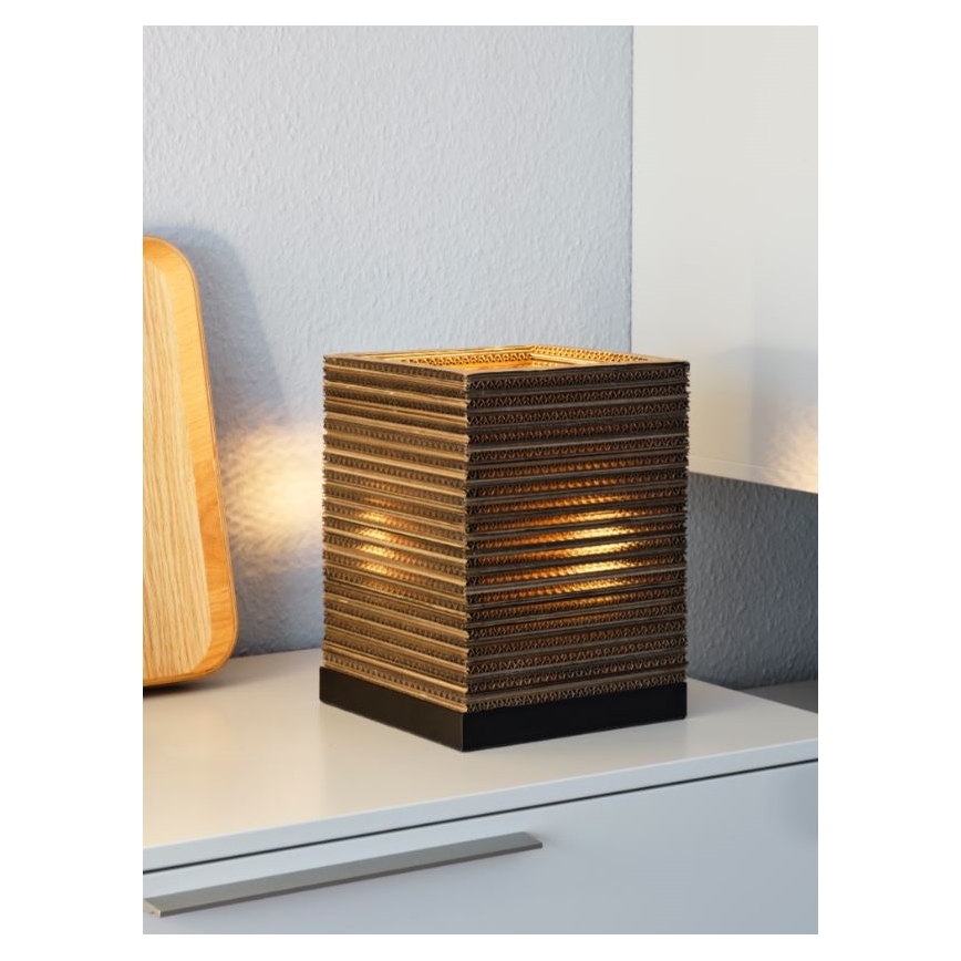 Ledvance - Tafellamp DECOR CARDBOARD 1xE27/15W/230V 20x20 cm