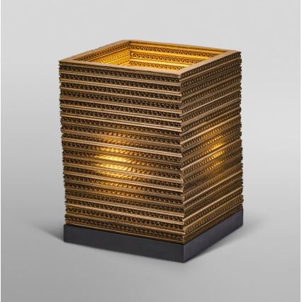 Ledvance - Tafellamp DECOR CARDBOARD 1xE27/15W/230V 20x20 cm