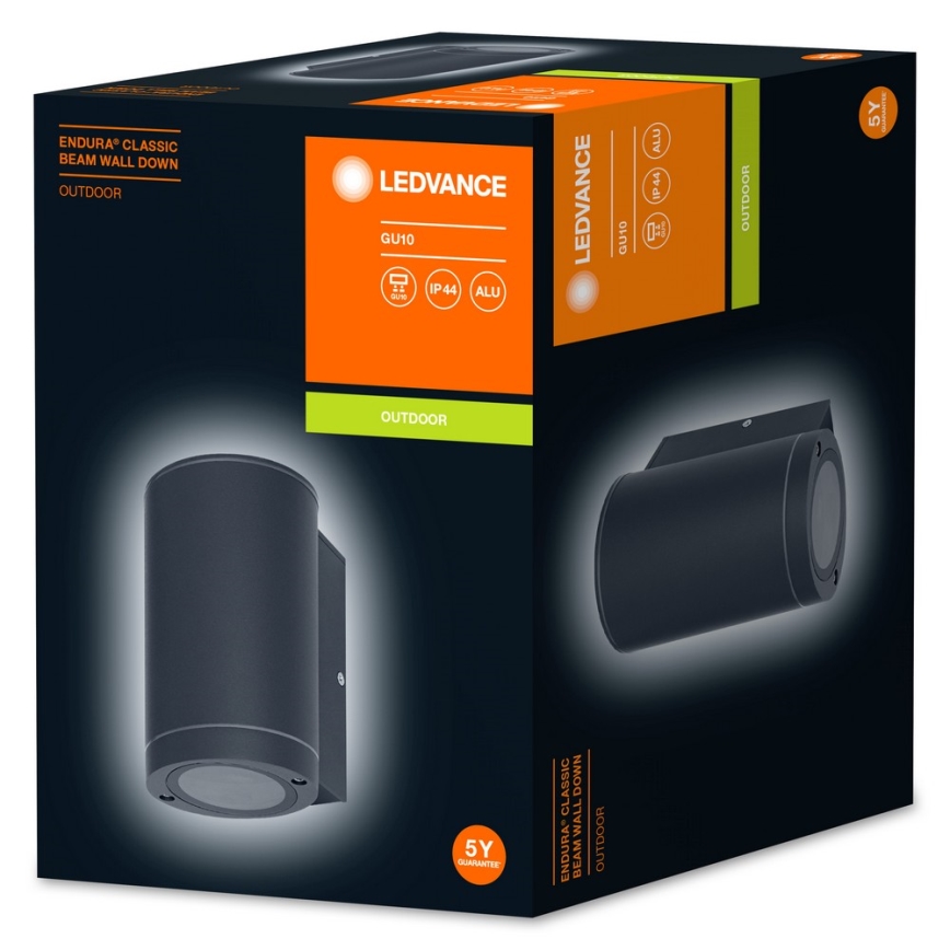 Ledvance - Wand Lamp voor Buiten BEAM 1xGU10/35W/230V IP44