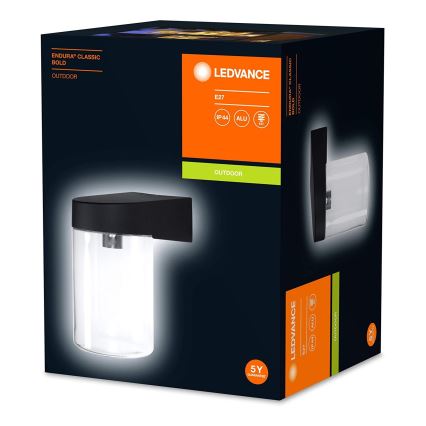 Ledvance - Wand Lamp voor Buiten BOLO 1xE27/60W/230V IP44