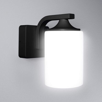 Ledvance - Wand Lamp voor Buiten CYLINDER 1xE27/60W/230V IP43 zwart