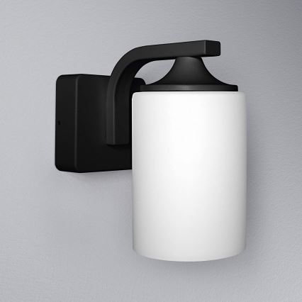 Ledvance - Wand Lamp voor Buiten CYLINDER 1xE27/60W/230V IP43 zwart