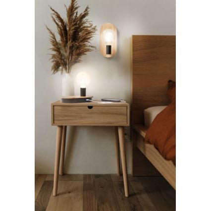 Ledvance - Wandlamp DECOR WOOD 1xE27/8W/230V