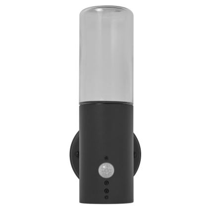 Ledvance - Wandlamp voor buiten met sensor FIGO CYLINDER 1xE27/20W/230V