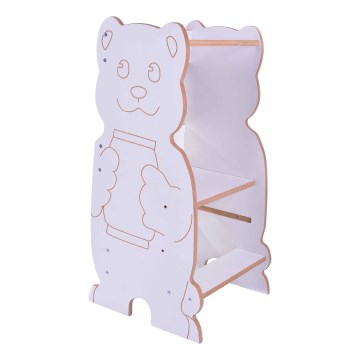 Leertoren BEAR wit