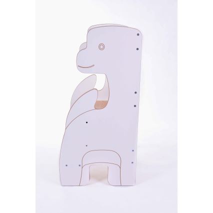 Leertoren DINO wit/esdoorn